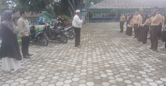 Penutupan Ujian Madrasah MTsN 7 Kerinci Resmi Ditutup oleh Waka Kesiswaan