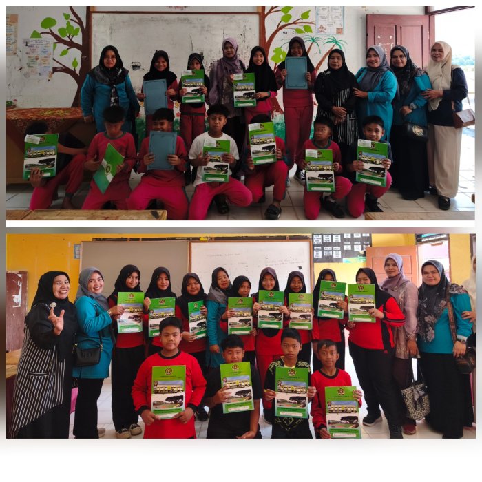 Panitia PPDB MTsN 7 Kerinci Laksanakan Sosialisasi ke Sekolah Dasar di Lempur Danau