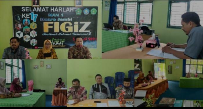 MTsN 7 Kerinci raih juara 1 dan 3 dalam mengikuti lomba FAGIZ yang digelar oleh MAN 1 Muaro Jambi
