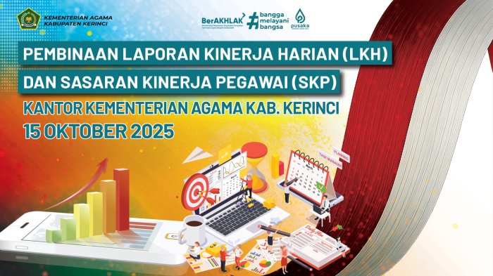 PTK MTsN 7 Kerinci Ikuti Pembinaan LKH dan SKP