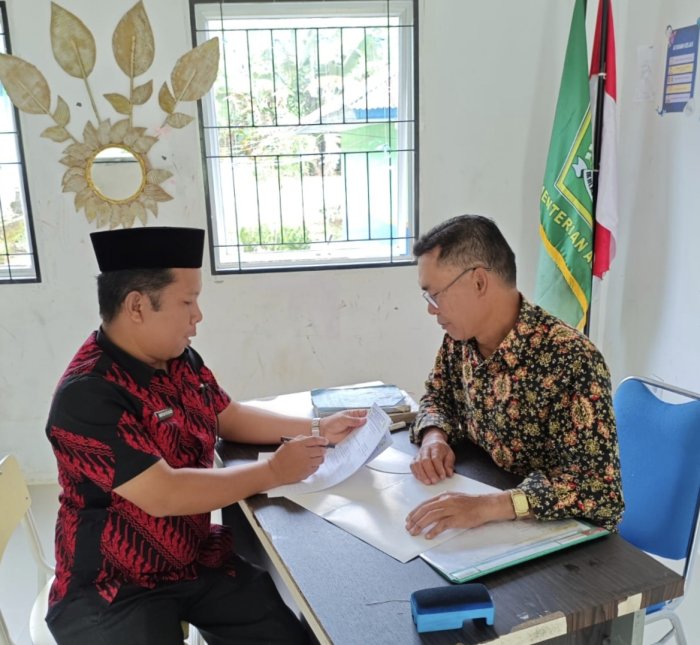 Supervisi Pelaksanaan Pembelajaran oleh Kepala Madrasah