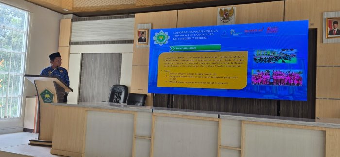 MTsN 7 Kerinci Paparkan Capaian Kinerja Triwulan III 2025