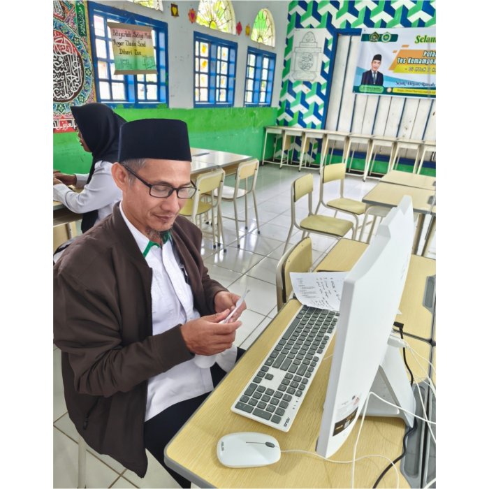 Ketua Ujian MTsN 7 Kerinci Susun Time Line Asesmen Sumatif Akhir Semester Genap 2025/2026