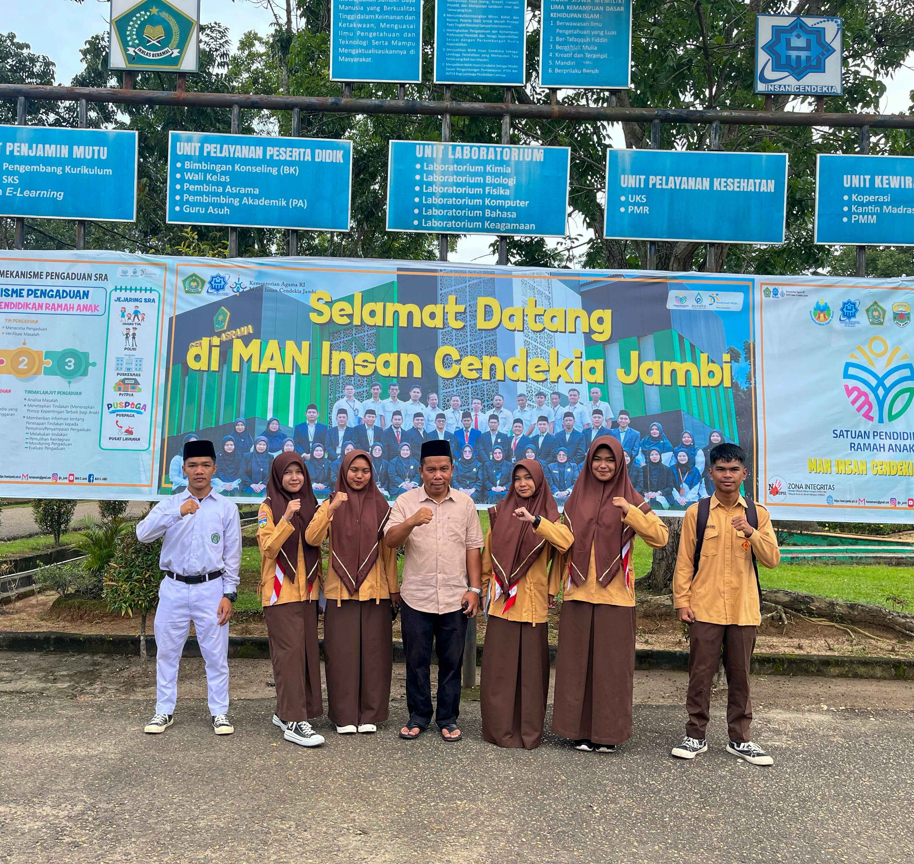 Siswa MTsN 7 Kerinci Mengikuti Seleksi Masuk MAN Insan Cendekia