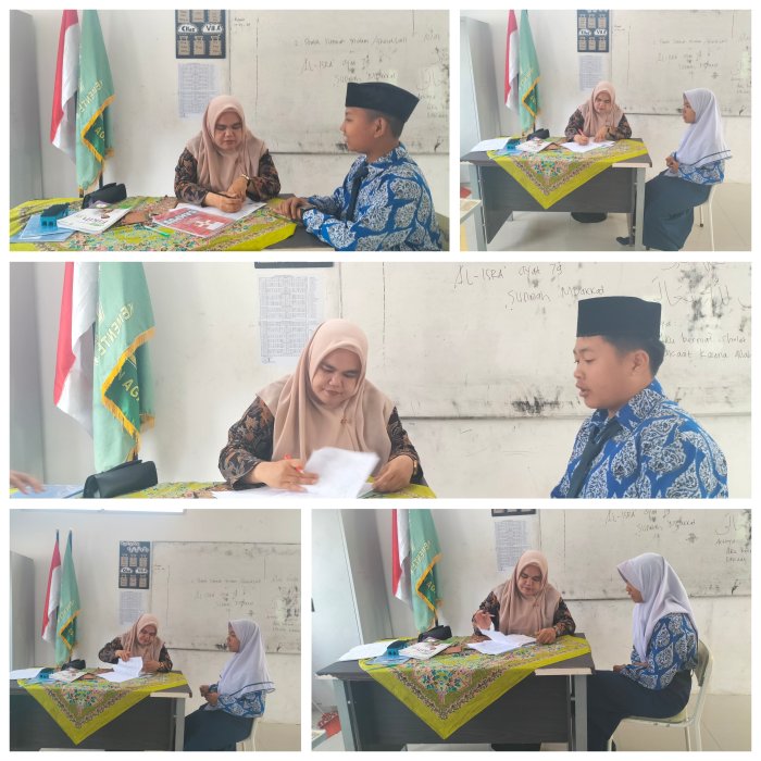 Siswa MTsN 7 Kerinci Semangat Setor Niat Sholat Sunnah dalam Pembelajaran Fikih