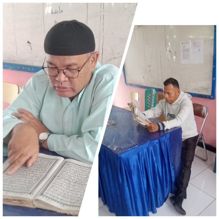 Suasana Religius di MTsN 7 Kerinci, PTK Membaca Al-Quran di Bulan Ramadhan