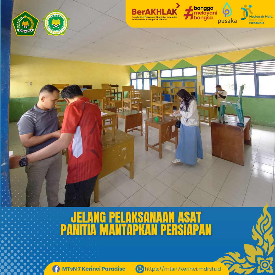 Jelang Pelaksanaan Asesmen Sumatif Akhir Tahun, Panitia Mantapkan Persiapan 