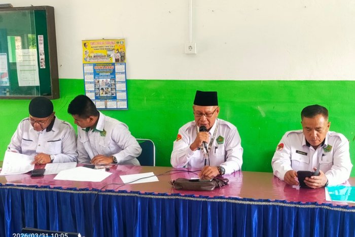MTsN 7 Kerinci Terima Pembinaan dari Pengawas Kemenag Kabupaten Kerinci