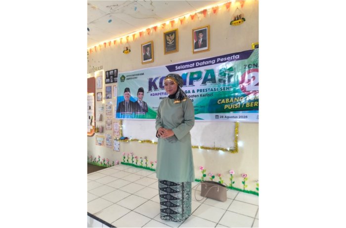 Zahra Luthfia Pratiwi Raih Juara 1 Lomba Puisi KOMPAS Madrasah 2026 Zahra Luthfia Pratiwi Raih Juara 1 Lomba Puisi KOMPAS Madrasah 2026