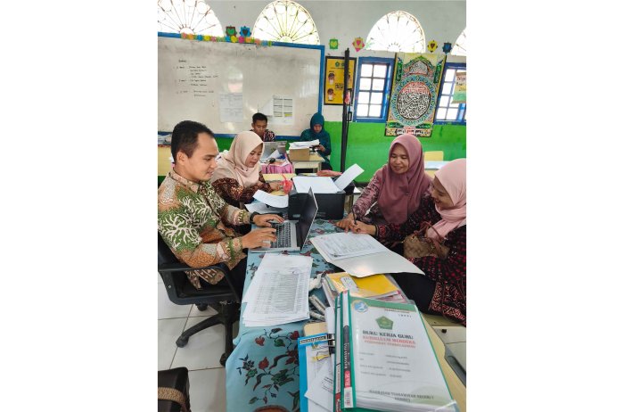 PTK MTsN 7 Kerinci Tandatangani S25 untuk Pemutakhiran Data Keaktifan PTK Tahun Pelajaran 2026/2027 PTK MTsN 7 Kerinci Tandatangani S25 untuk Pemutakhiran Data Keaktifan PTK Tahun Pelajaran 2026/2027